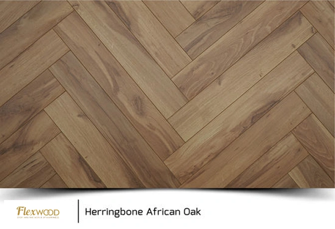 Herringbone african Oak