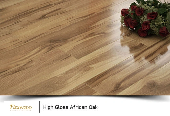 High gloss African Oak